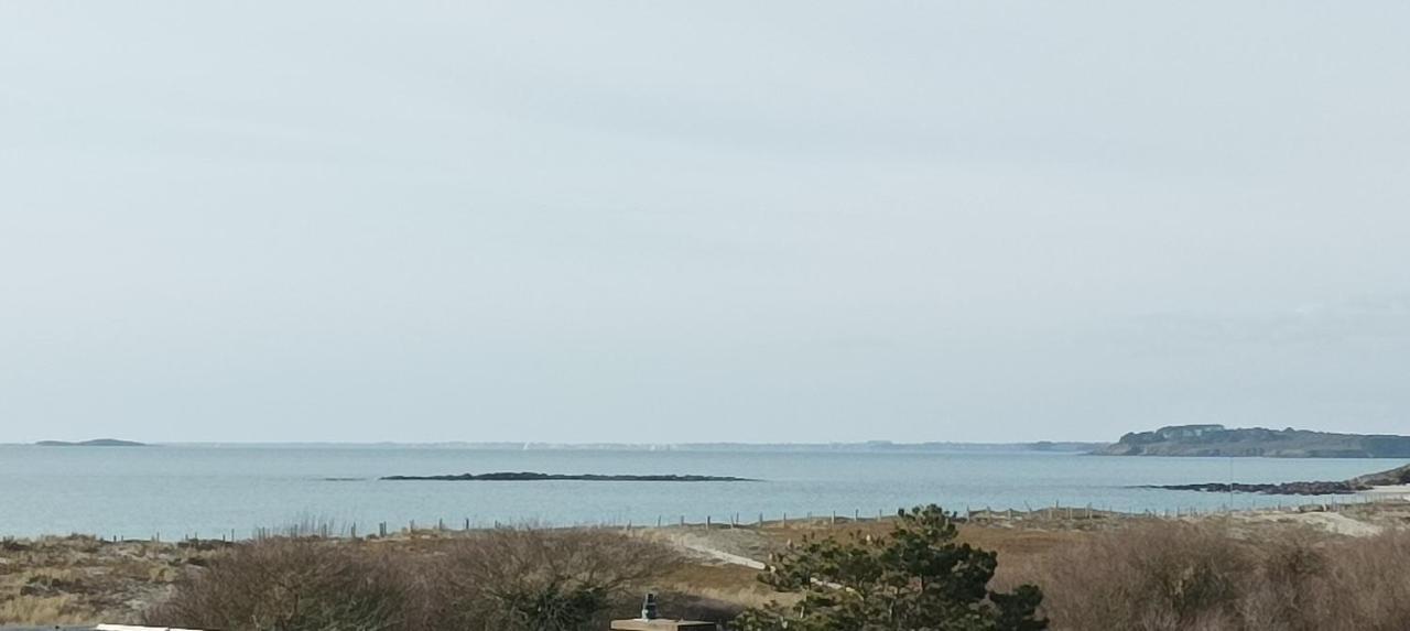 Appartement Vue Mer Exceptionnelle A 100M Tres Belle Plage Saint-Gildas-de-Rhuys Bagian luar foto
